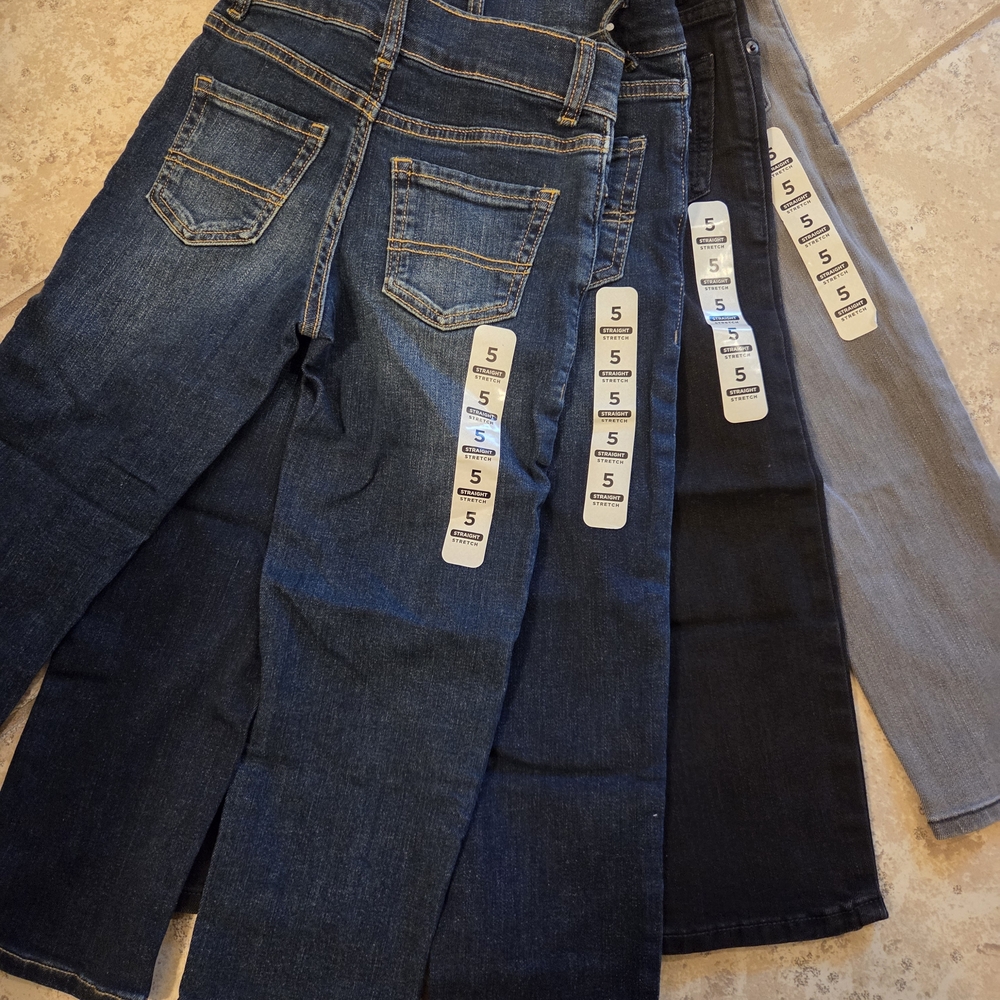 The Children's Place Kids Jeans in Blue, Black, and Gray